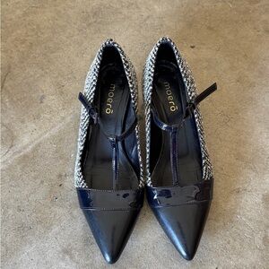 eero Black and White Women's Shoes